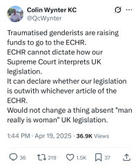 Trans former judge to take government to ECHR