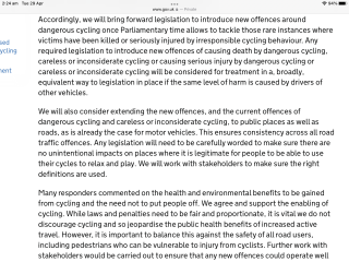 Group of cyclists not letting cars past- is this legal?