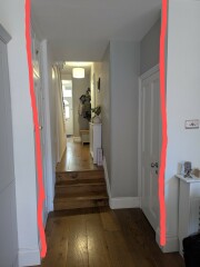 Is there space for a kitchen door here??