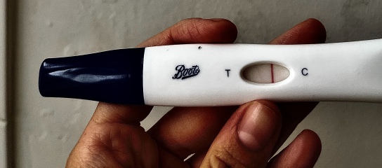 Do you see anything ? 8-9dpo (PCOS)