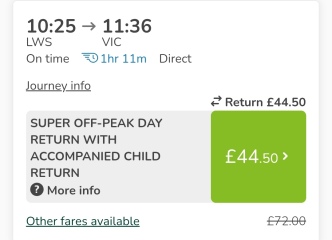To not understand how a railcard works