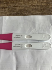 Pregnancy test lines not getting any darker?