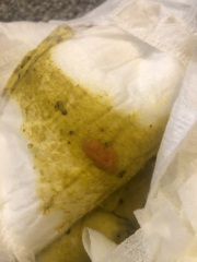 Orange/red clot-like thing in baby’s nappy