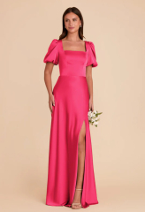 Can you lower the slit on this bridesmaid dress? Does it need it?