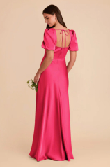 Can you lower the slit on this bridesmaid dress? Does it need it?