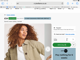 Very lightweight jacket / cardigan …