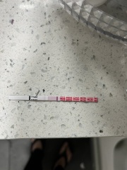 Faint line? Periods due in 1-2 days