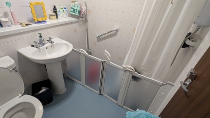 Disabled wet room