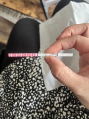 9dpo I think and see the faintest line 👀