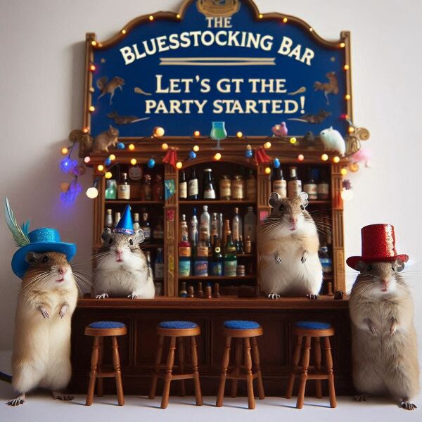 The Bluestocking Women’s Pub - The Return of Salad and the Lion