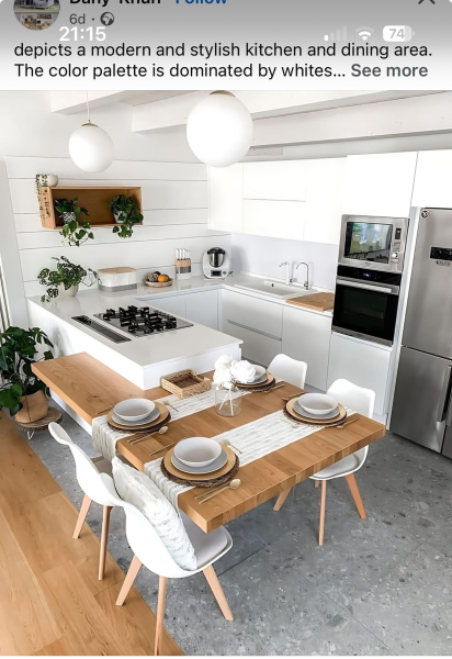 If you have this dining set-up…