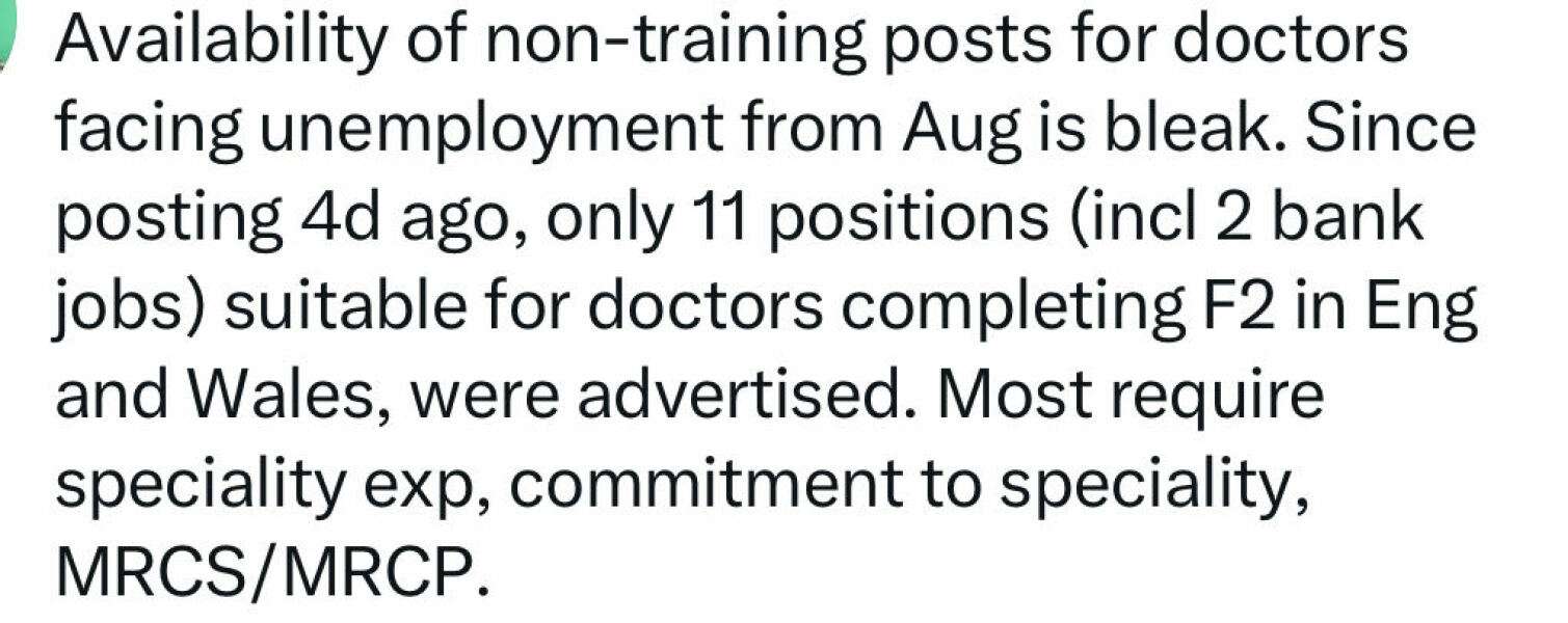 To be or not to be a doctor?