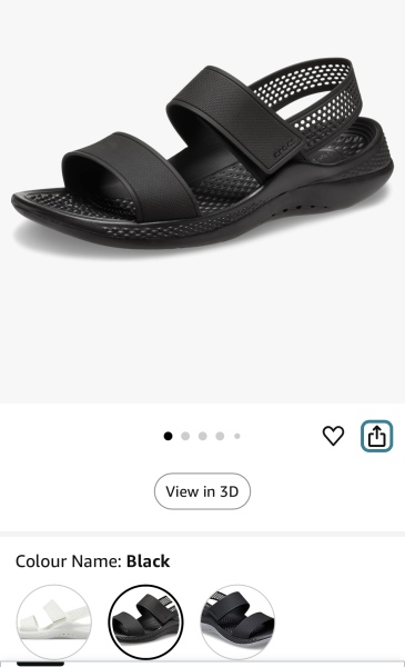 Comfortable sandals
