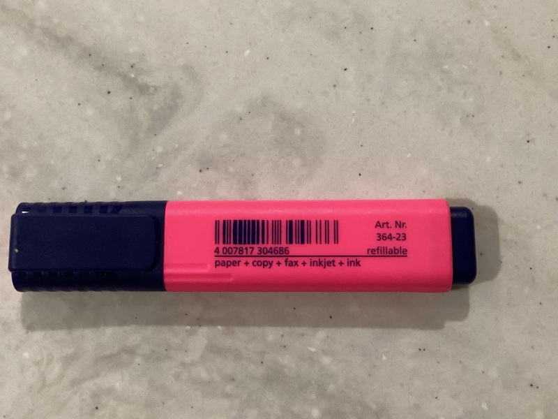 My child was hit by a pen, thrown by a teacher