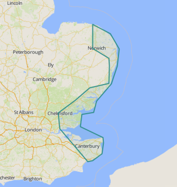 How far from London do I need to go to buy a flat for £160k