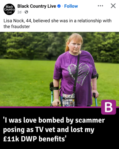 To think that women who fall for romance scammers are idiots?
