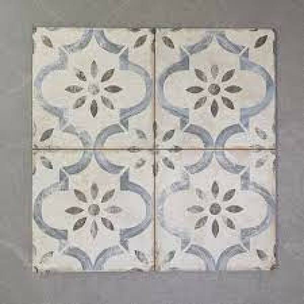 Will a patterned bathroom floor look outdated?