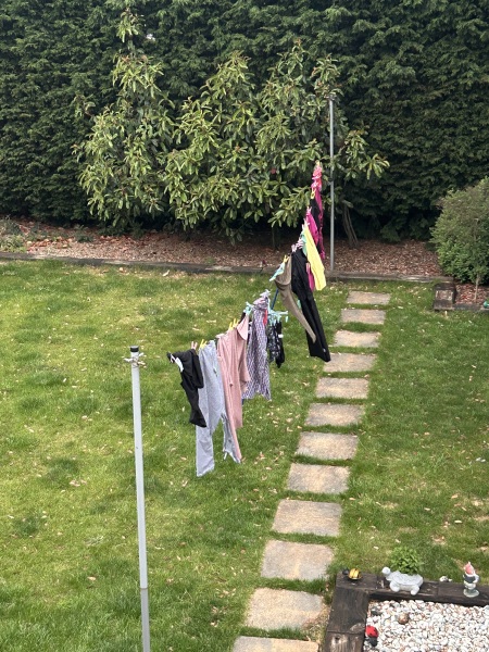 Anyone leaving washing out tonight?