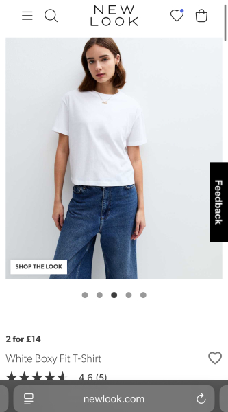T-shirts that aren’t cropped but are a shorter length?