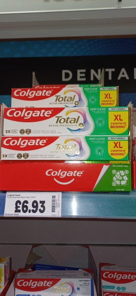 £7 for a tube of Colgate toothpaste?!?!