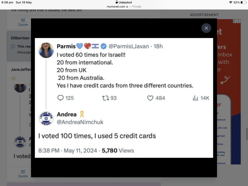 Is anyone else boycotting Eurovision?