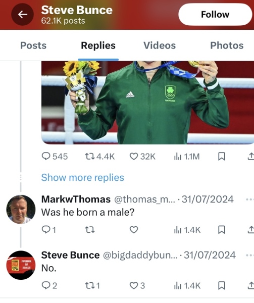 World boxing to introduce mandatory sex testing.