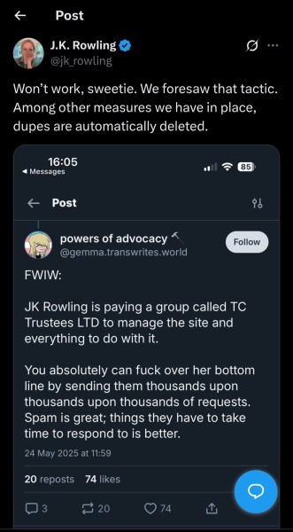 JK Rowling - Women’s Fund