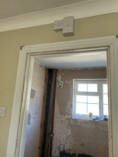 Shower & fan switches…