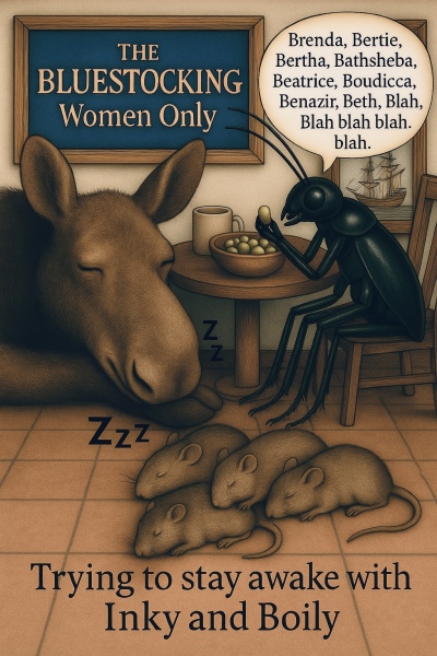 The Bluestocking Women’s Pub - The Return of Salad and the Lion