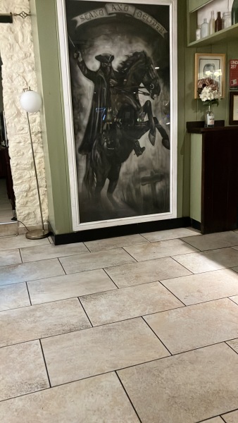 The Bluestocking Women's Pub, where brains can exist in a single state