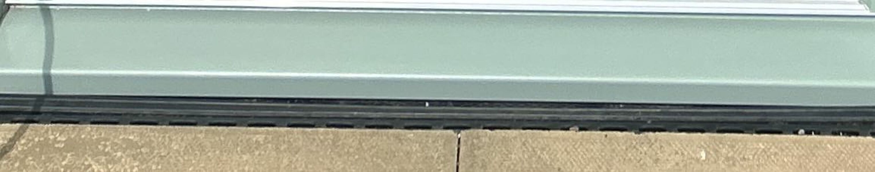 What do we do about the front door threshold/sil?