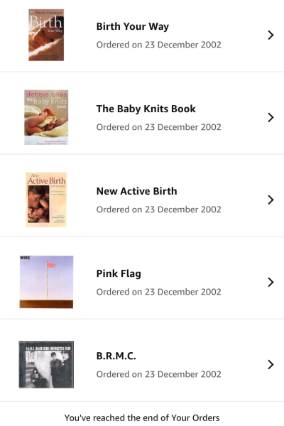 Can you remember the first thing you ordered off Amazon was?