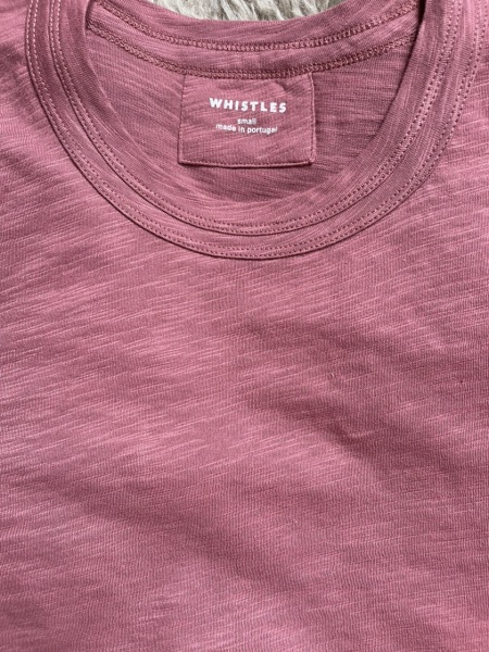 Is the fabric of this Whistles top meant to look like this?
