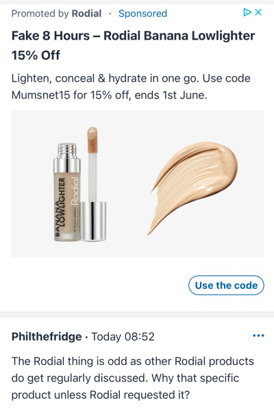 MN have used my quote to promote a product I’ve never bought 🤔