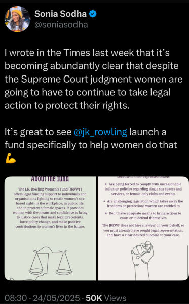 JK Rowling - Women’s Fund