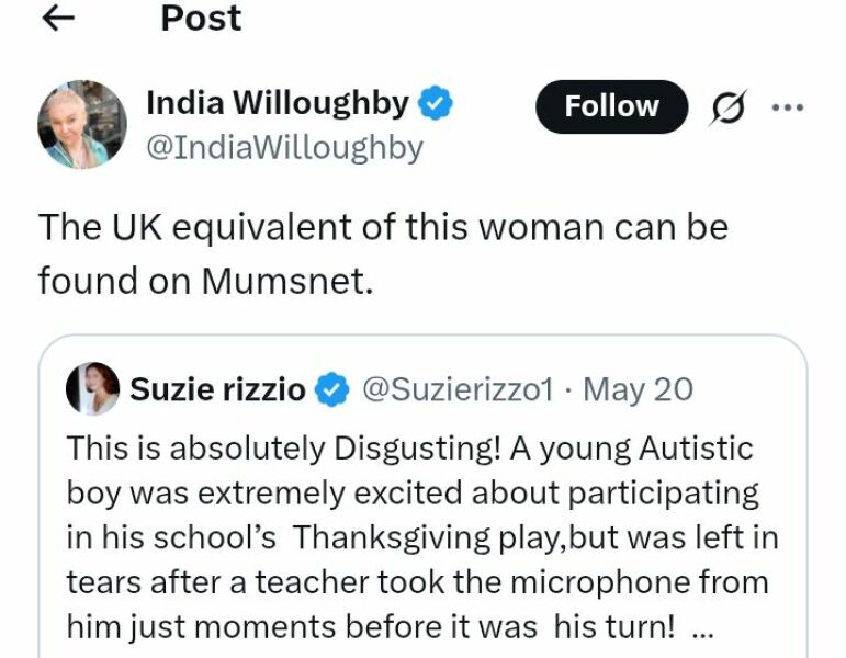 India's outburst to JKR 'I will always be more of a woman than you.'