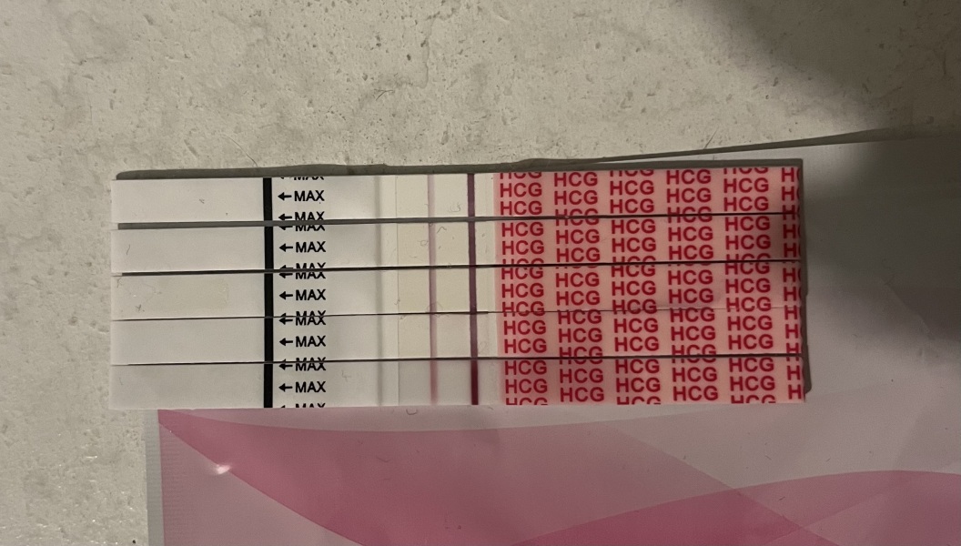 Clear blue tests- indent or now