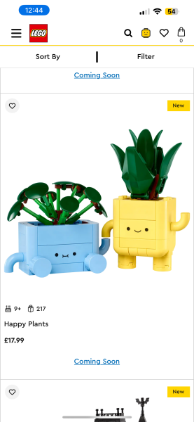 To show me your Lego collection?