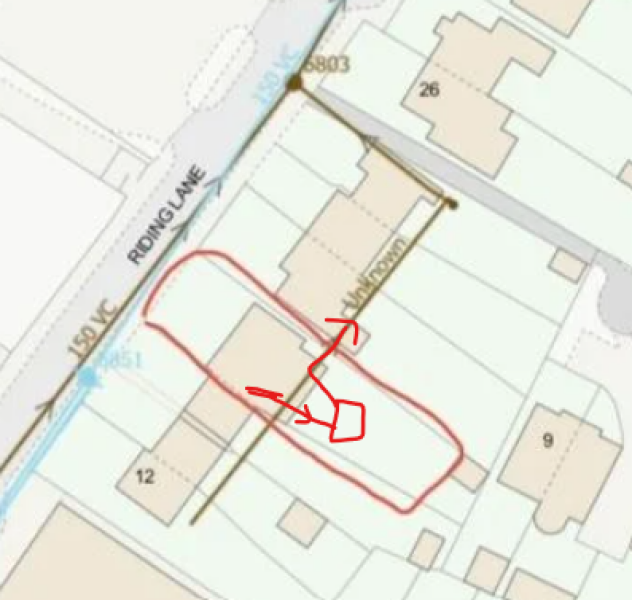 Would you buy a house built over public sewer?