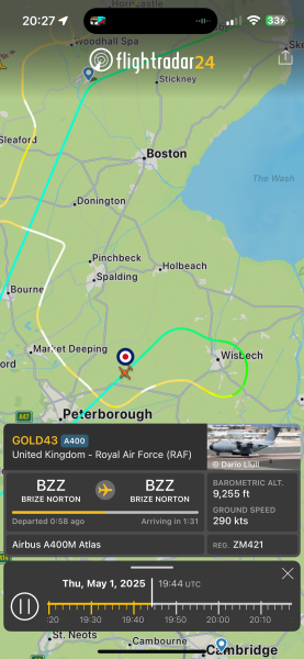 Was that a missile over York?