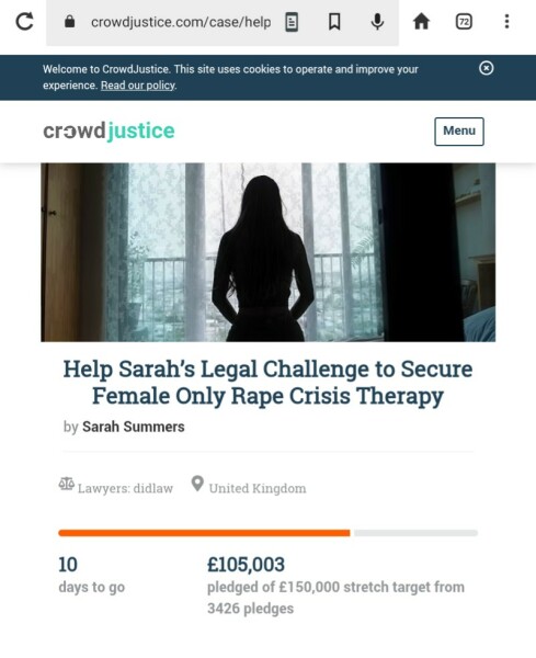 Rape Crisis Legal Case - Court Date!