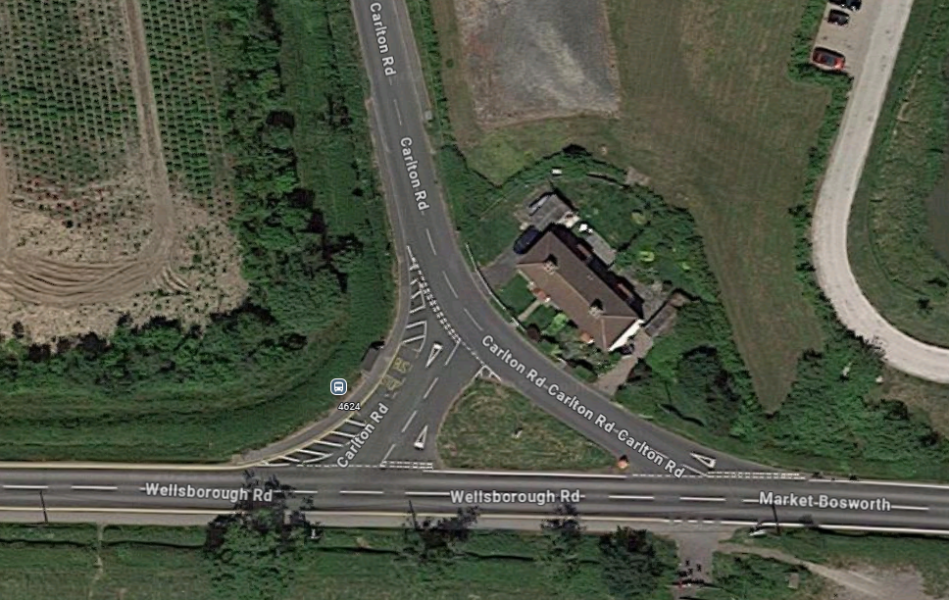 The Name of the road layout