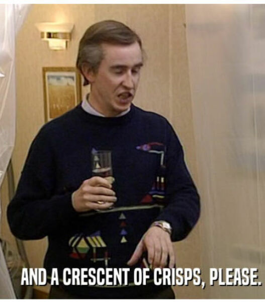 Serving crisps with sandwiches? Do you?