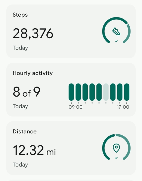 Friend not accepting she’s NOT doing 28,000 steps per day