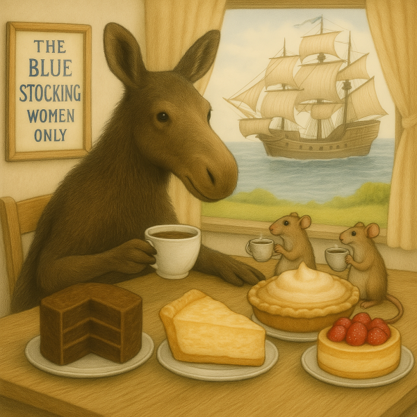 The Bluestocking Women’s Pub - The Return of Salad and the Lion