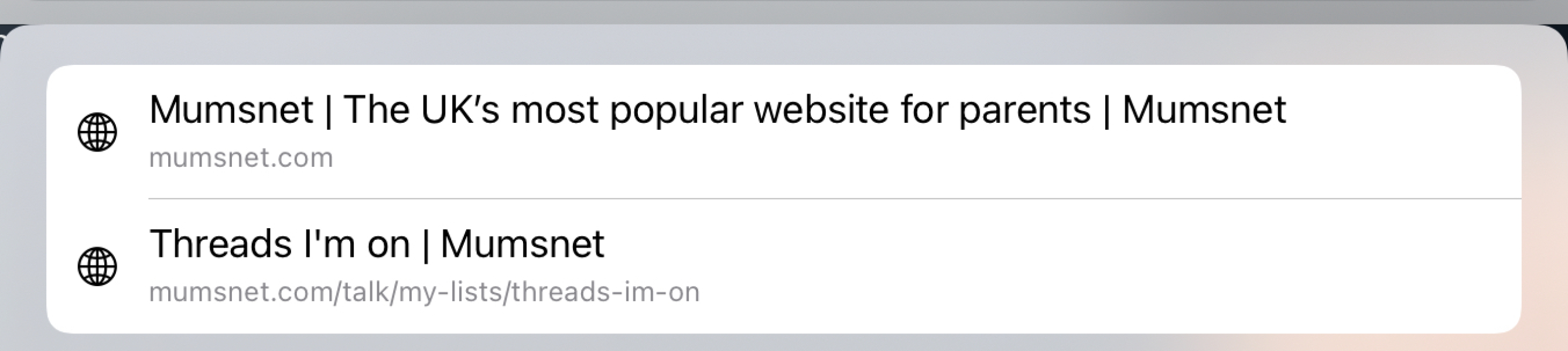 Is Mumsnet an English forum?