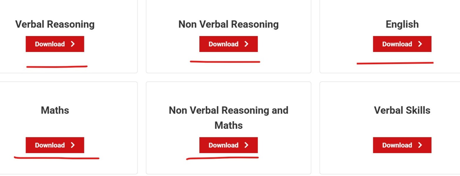 What to be tested for year 7 entrance of QE Barnet?