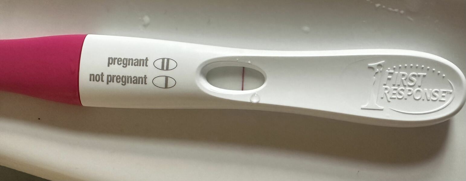 Faint line 10DPO