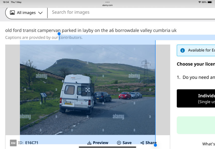 Parking in rural areas