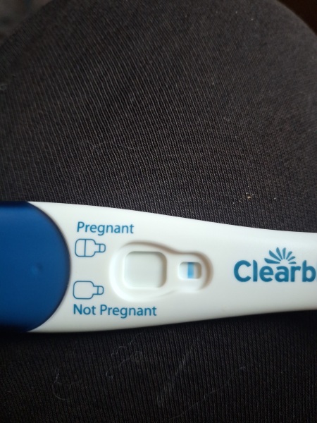 Negative pregancy test and line eyes!